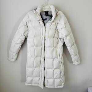 The North Face Metropolis 600 Long Length Hooded Full Zip Jacket Coat Womens S?